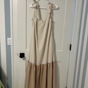 Beige Maxi Dress (Never Worn)